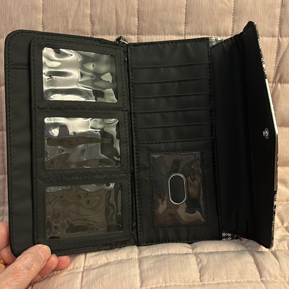 💙GRAY PLAID WRISTLET *EUC* - Picture 4 of 6